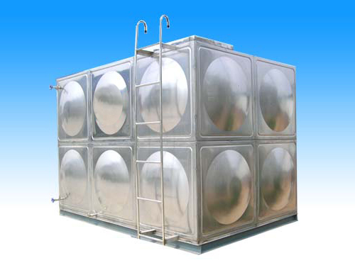Combined stainless steel water tank