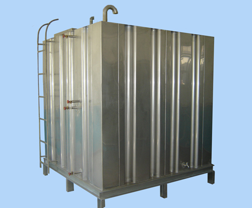 Stainless steel plate water tank